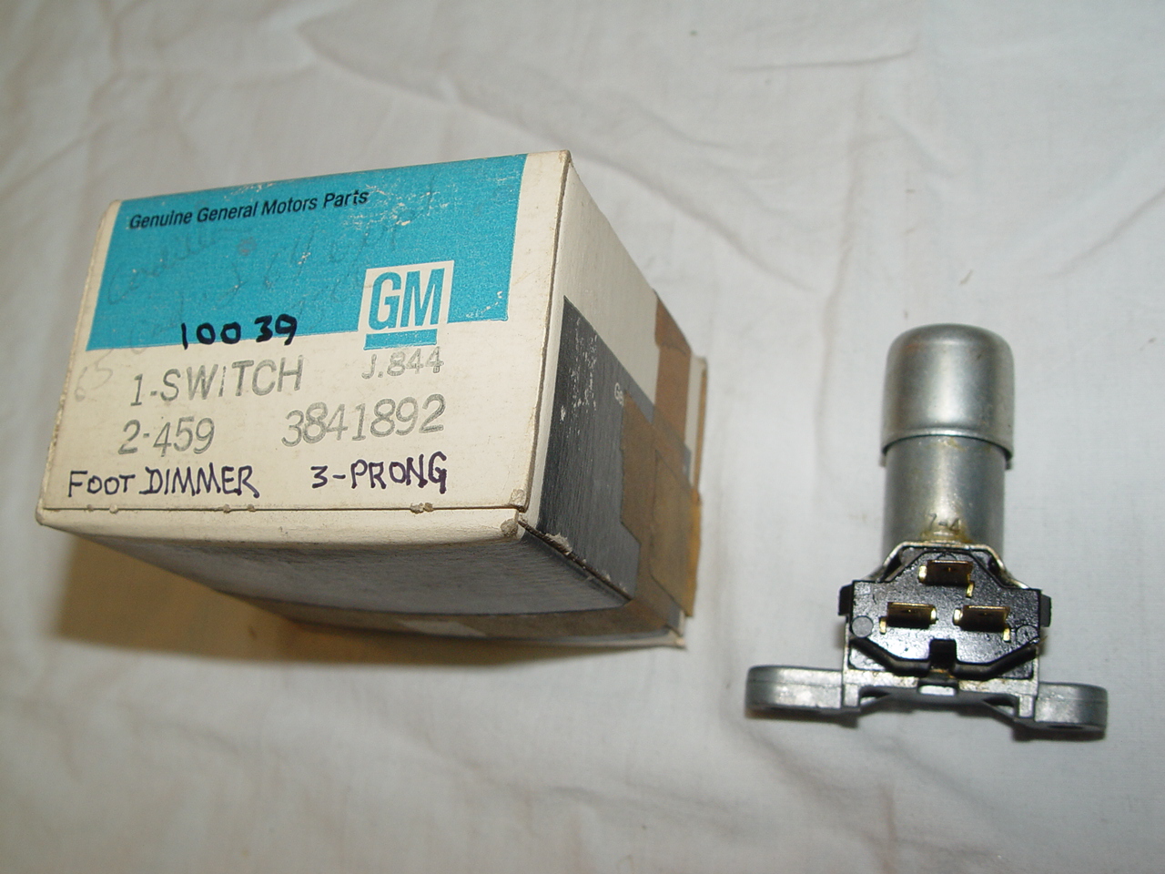 1969 Camaro Foot Headlight Dimmer Switch